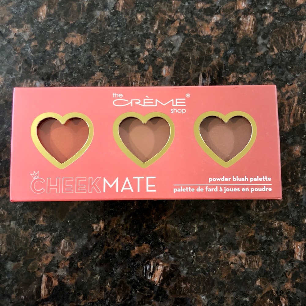 🍒💣The Crème Shop Cheekmate Powder Blush Palette - Brown Shades